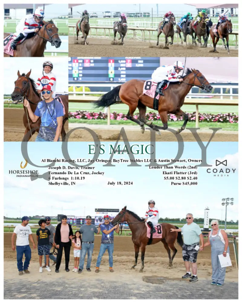 E’s Magic - 07-18-24 R09 Ind Indiana Grand