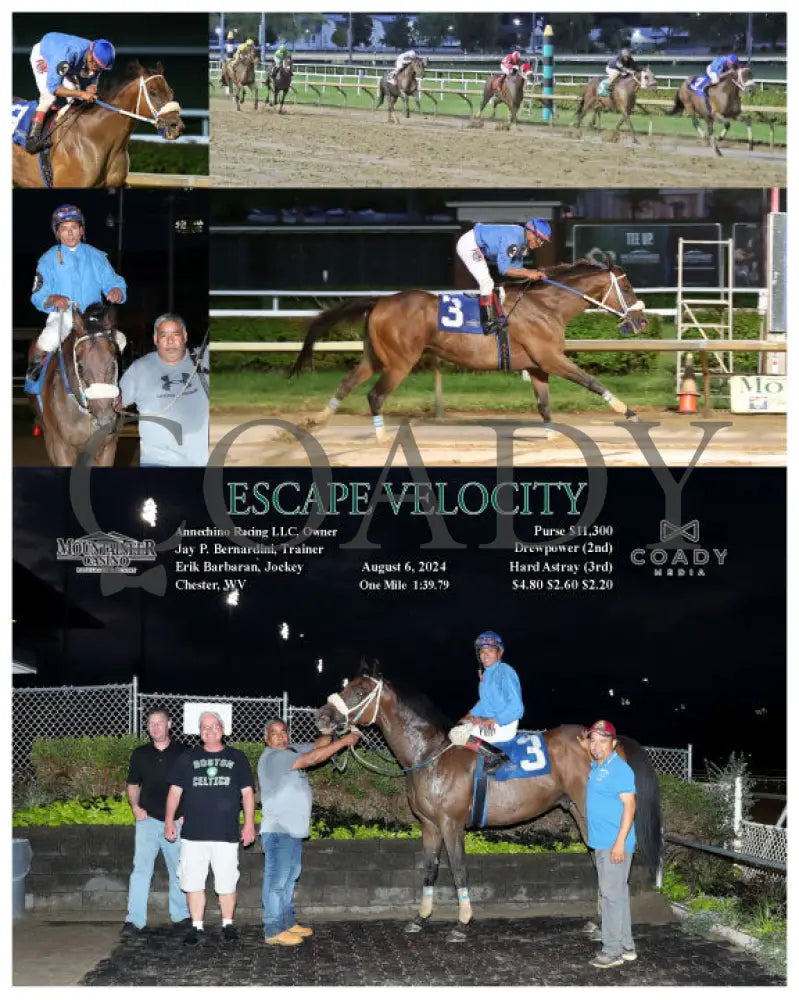 Escape Velocity - 08-06-24 R05 Mnr Mountaineer Park