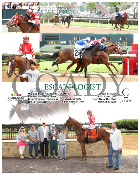 Escapologist - 033024 Race 01 Op Oaklawn Park