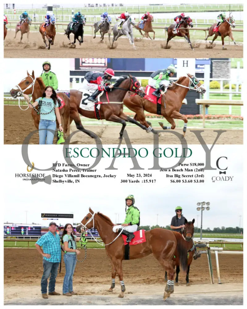 Escondido Gold - 05-23-24 R09 Ind Indiana Grand