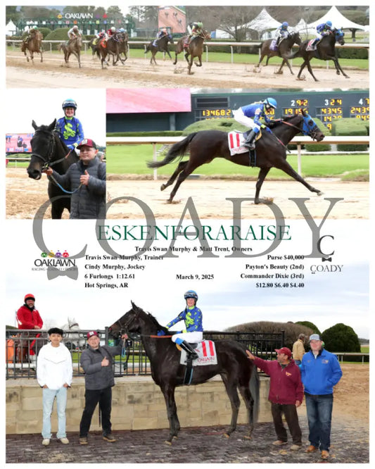 ESKENFORARAISE - 030925 - Race 03 - OP Oaklawn Park