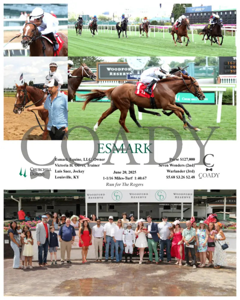ESMARK - 06-20-25 - R06 - CD - Group Churchill Downs