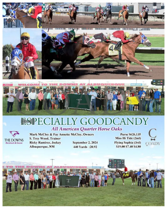 Especially Goodcandy - All American Quarter Horse Oaks 09-02-24 R09 Alb Downs At Albuquerque