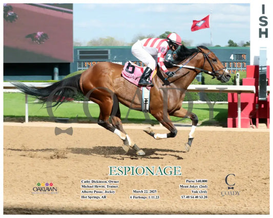 ESPIONAGE - 032225 - Race 08 - OP Oaklawn Park