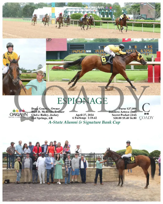 Espionage - 04-27-24 R05 Op Oaklawn Park
