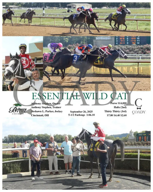 ESSENTIAL WILD CAT - 092625 - Race 06 - BTP Presque Isle Downs