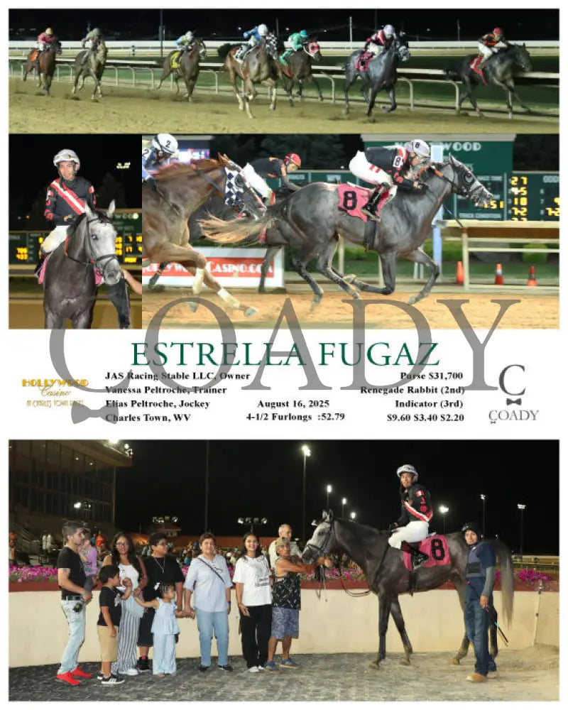 ESTRELLA FUGAZ - 08-16-25 - R06 - CT Hollywood Casino at Charles Town Races