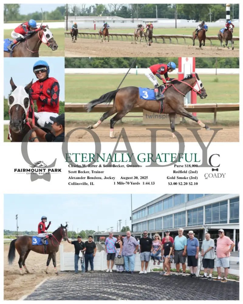 ETERNALLY GRATEFUL 08 30 25 R05 FP Fanduel Sportsbook Horse Racing