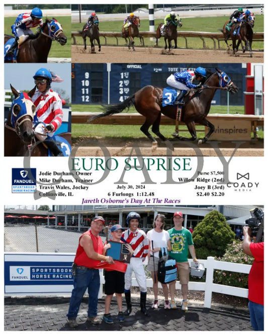 Euro Suprise - 07-30-24 R01 Fan Group Fanduel Sportsbook Horse Racing