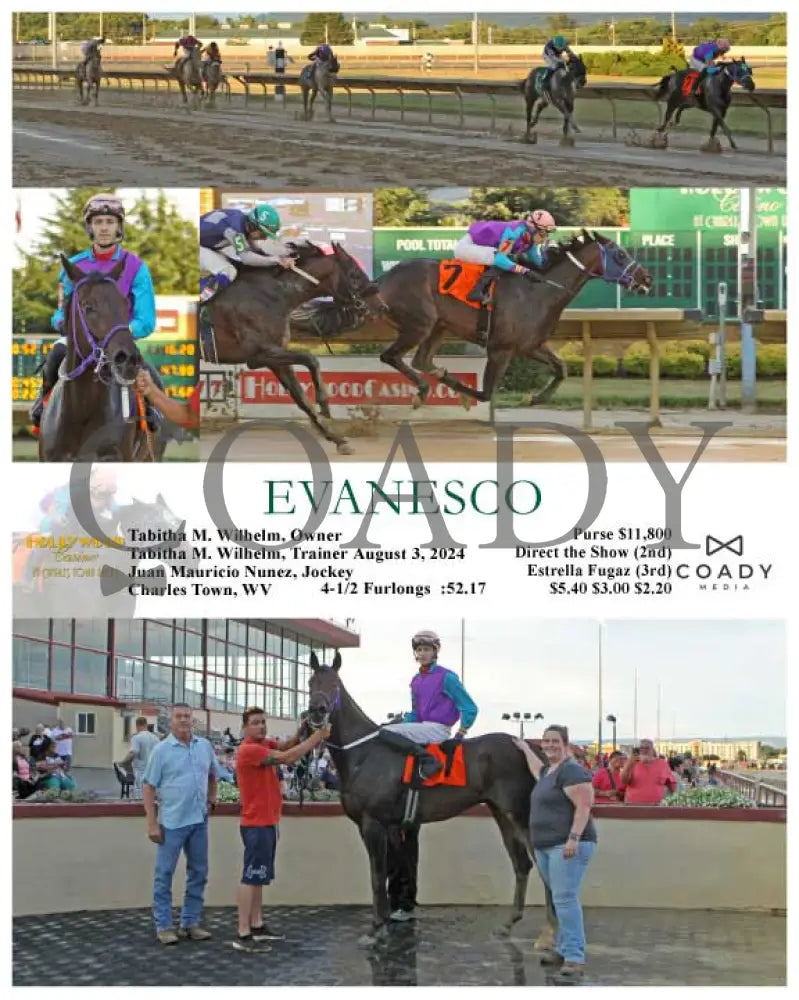 Evanesco - 08-03-24 R02 Ct Hollywood Casino At Charles Town Races