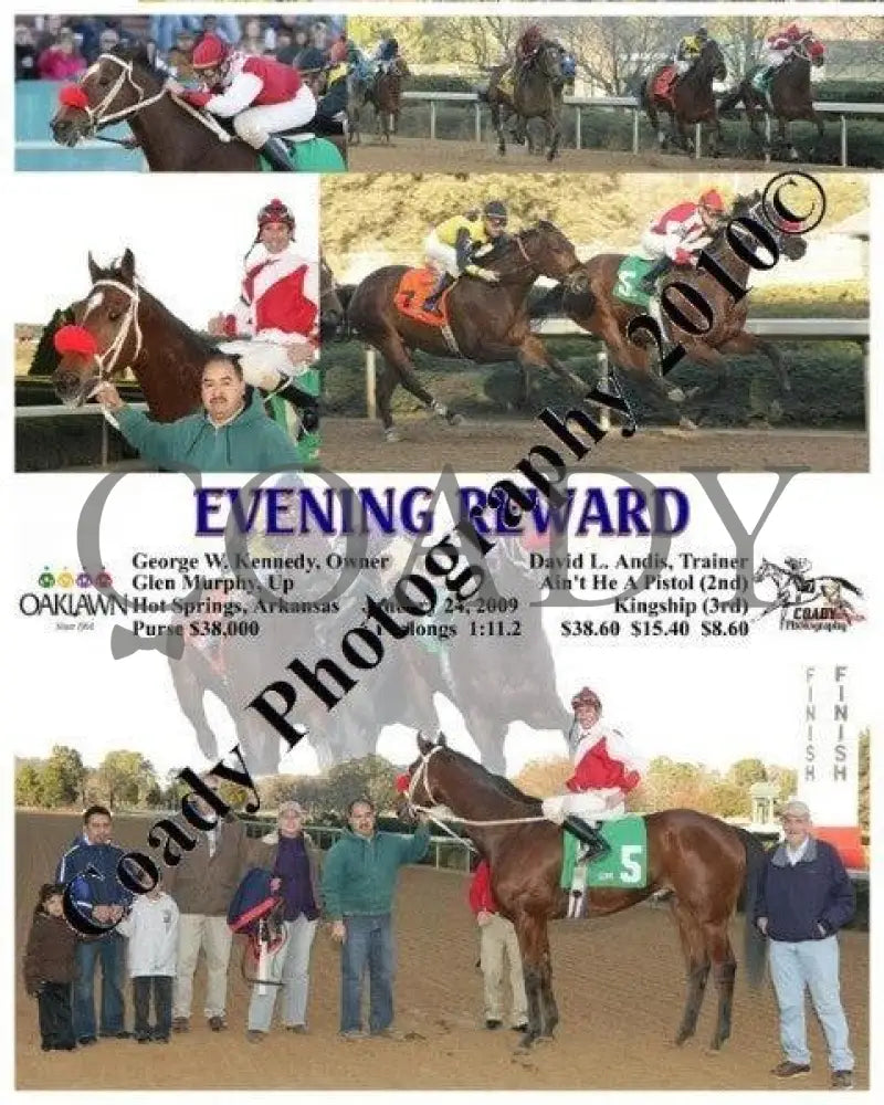 Evening Reward - 1 24 2009 Oaklawn Park