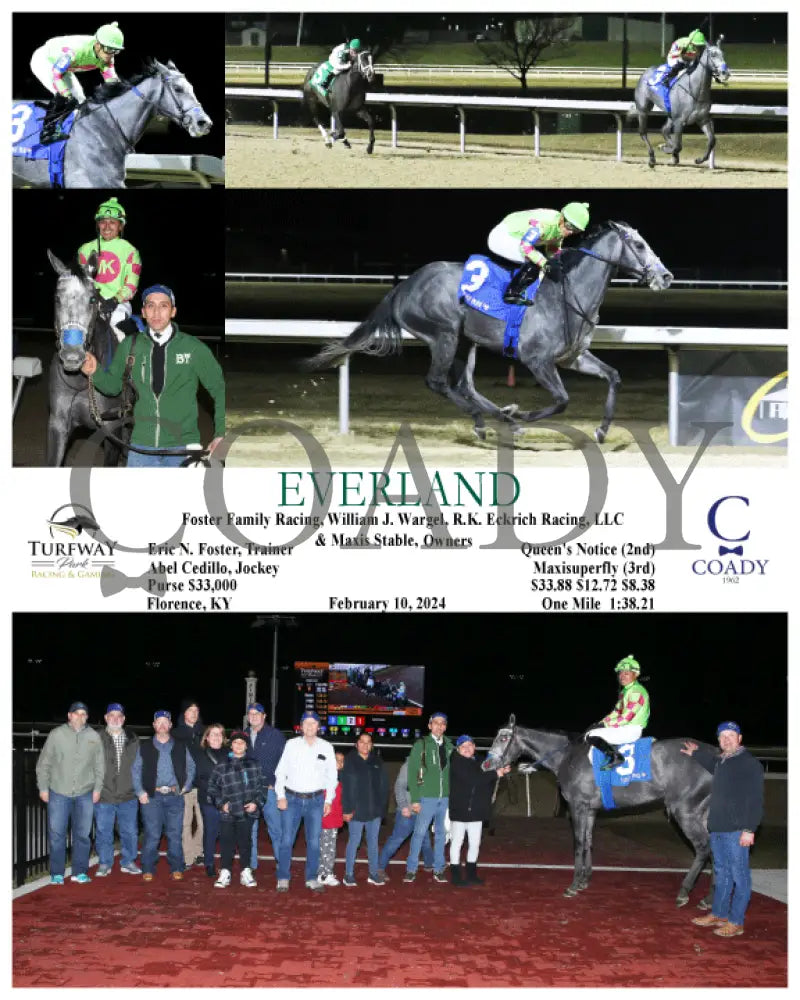 Everland - 02-10-24 R04 Tp Turfway Park