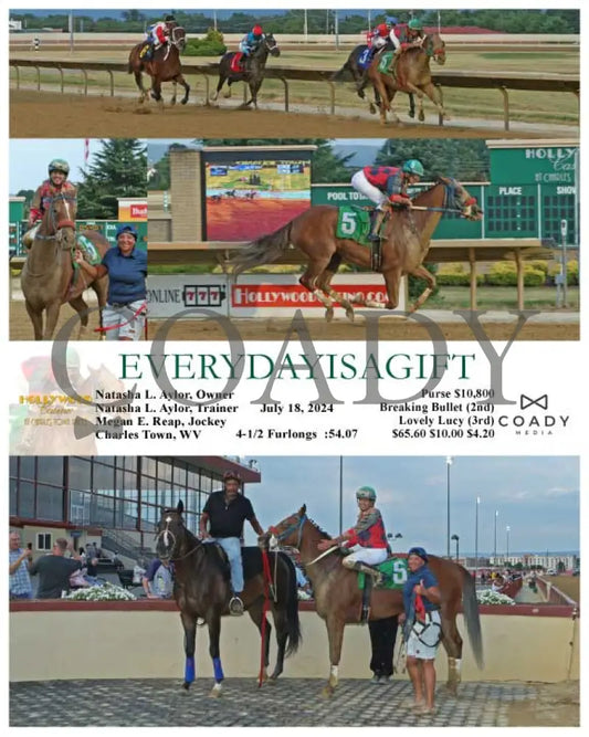 Everydayisagift - 07-18-24 R01 Ct Hollywood Casino At Charles Town Races