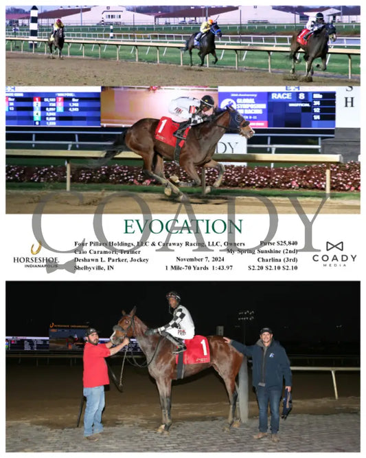 Evocation - 11-07-24 R08 Ind Indiana Grand