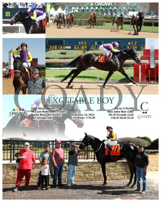Excitable Boy - 02-24-24 R02 Op Oaklawn Park