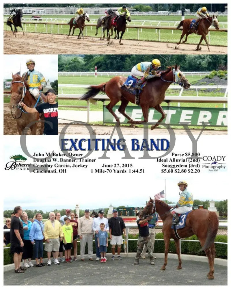 Exciting Band - 062715 Race 04 Btp Belterra Park