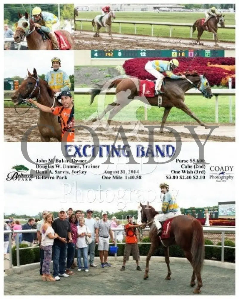 Exciting Band - 083114 Race 02 Btp Belterra Park