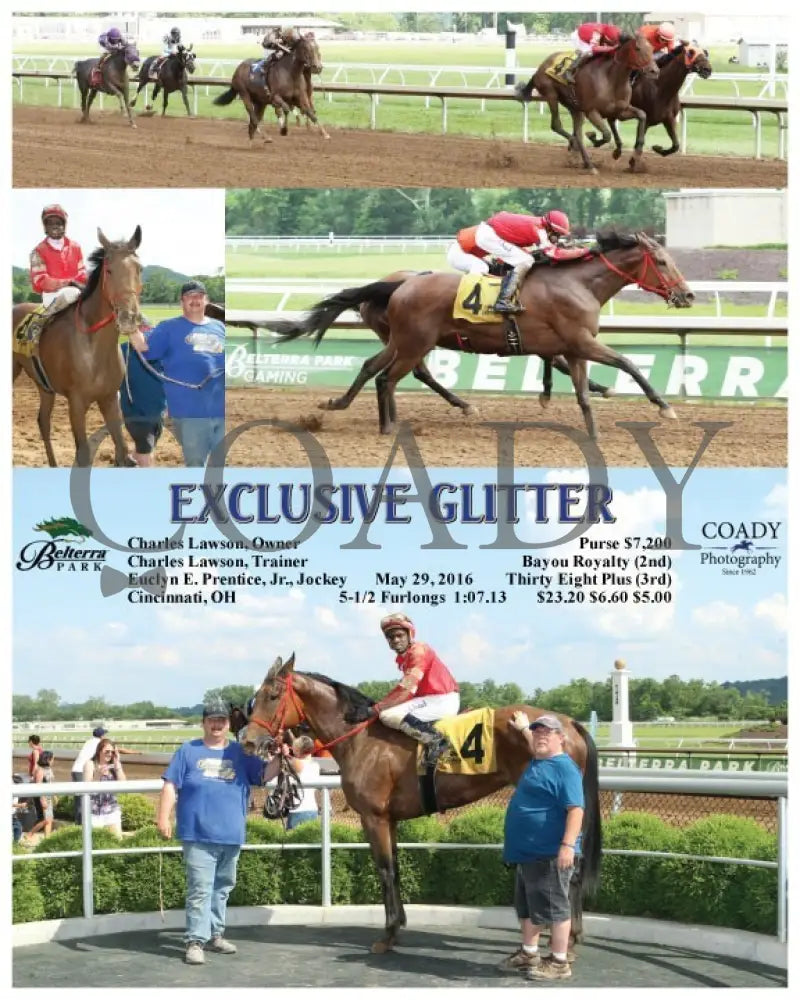 Exclusive Glitter - 052916 Race 07 Btp Belterra Park