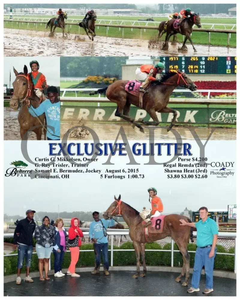 Exclusive Glitter - 080615 Race 07 Btp Belterra Park