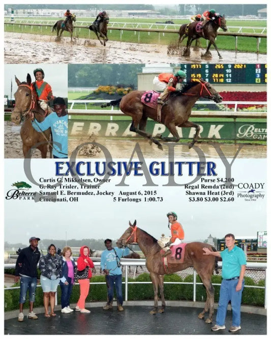Exclusive Glitter - 080615 Race 07 Btp Belterra Park