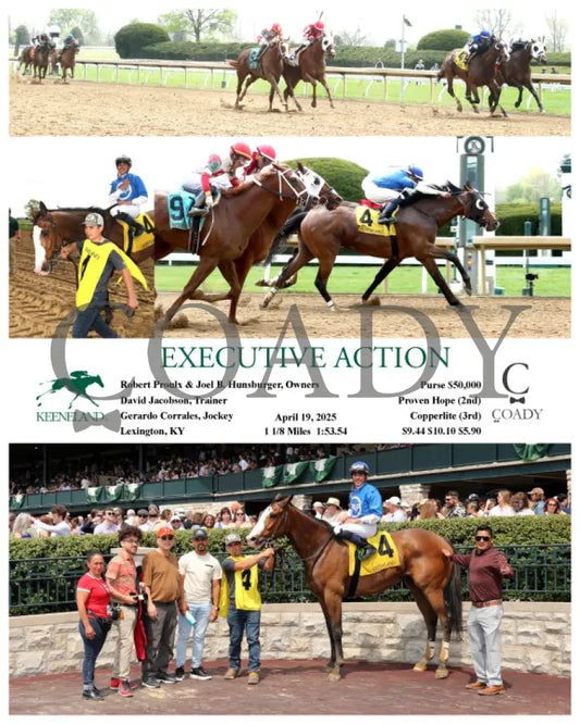 EXECUTIVE ACTION - 04-19-25 - R03 - Keeneland Race Course Keeneland