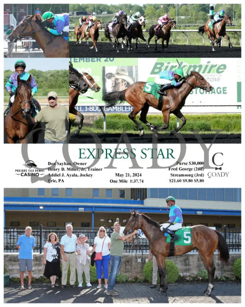 Express Star - 05-21-24 R06 Pid Presque Isle Downs