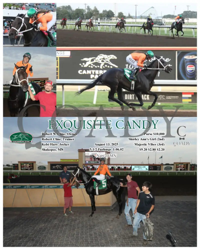 EXQUISITE CANDY - 08-13-25 - R05 - CBY Canterbury Park