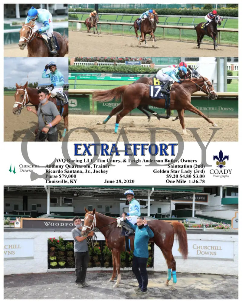 Extra Effort - 06-28-20 R09 Cd Churchill Downs