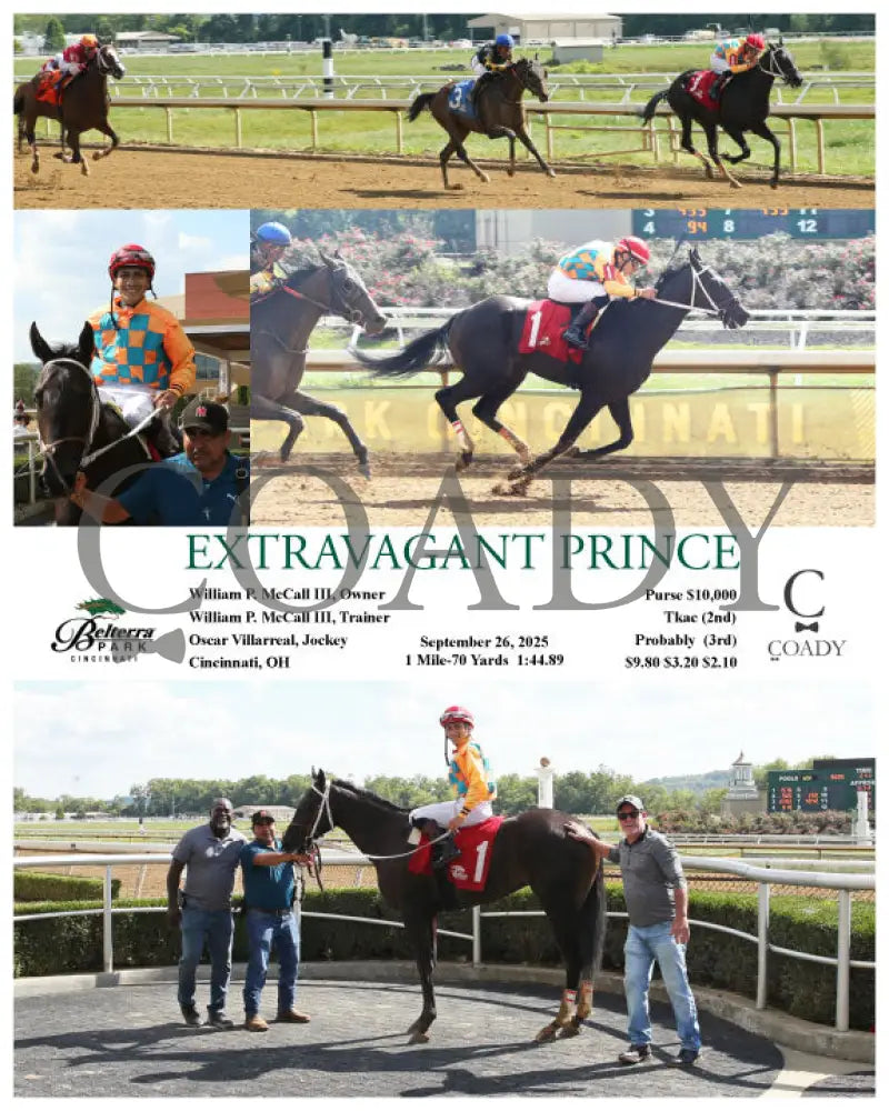 EXTRAVAGANT PRINCE - 09-26-25 - R05 - BTP Presque Isle Downs