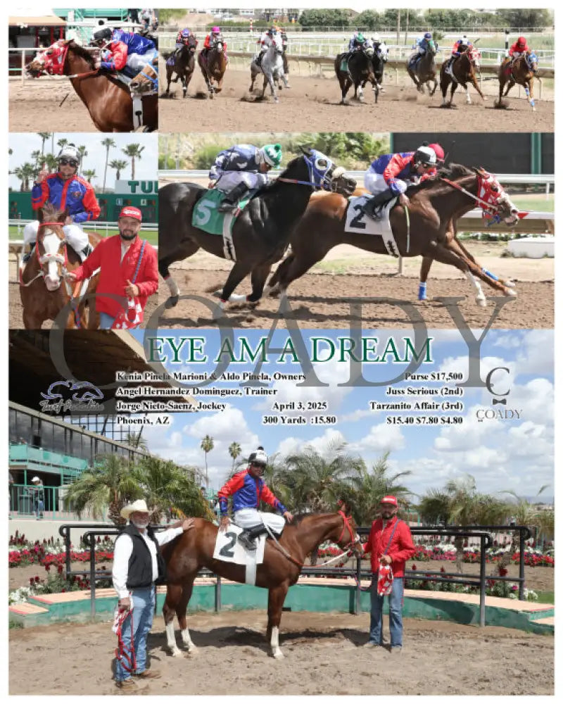 EYE AM A DREAM - 04-03-25 - R02 - TUP Turf Paradise