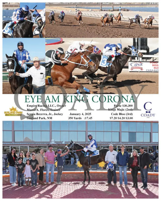 Eye Am King Corona - 01-04-25 R05 Sun Turfway Park