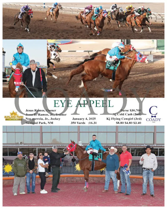 Eye Appeel - 01-04-25 R09 Sun Turfway Park