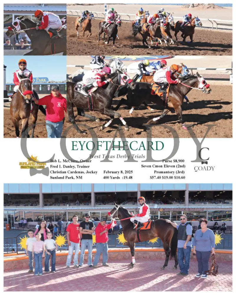 Eyofthecard - West Texas Derby Trials 02-08-25 R07 Sun Turfway Park