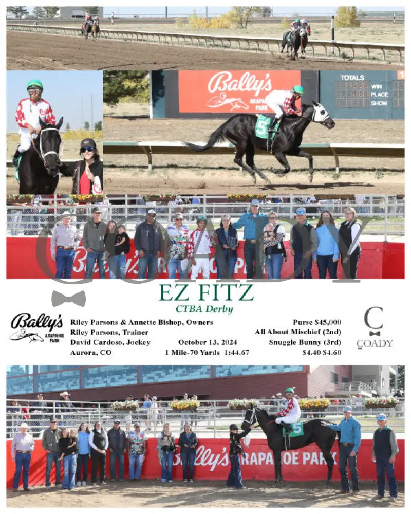Ez Fitz - Ctba Derby 10-13-24 R05 Arp Arapahoe Park