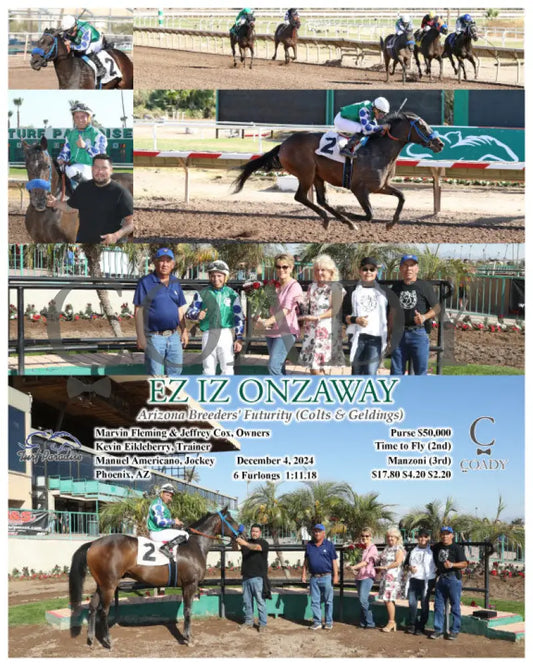 Ez Iz Onzaway - Arizona Breeders’ Futurity (Colts & Geldings) 12-04-24 R02 Tup Turf Paradise