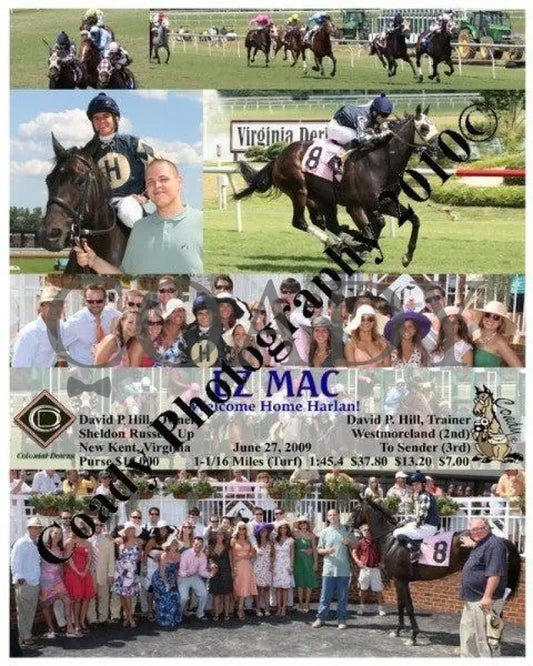 Ez Mac - Welcome Home Harlan! 6 27 2009 Colonial Downs