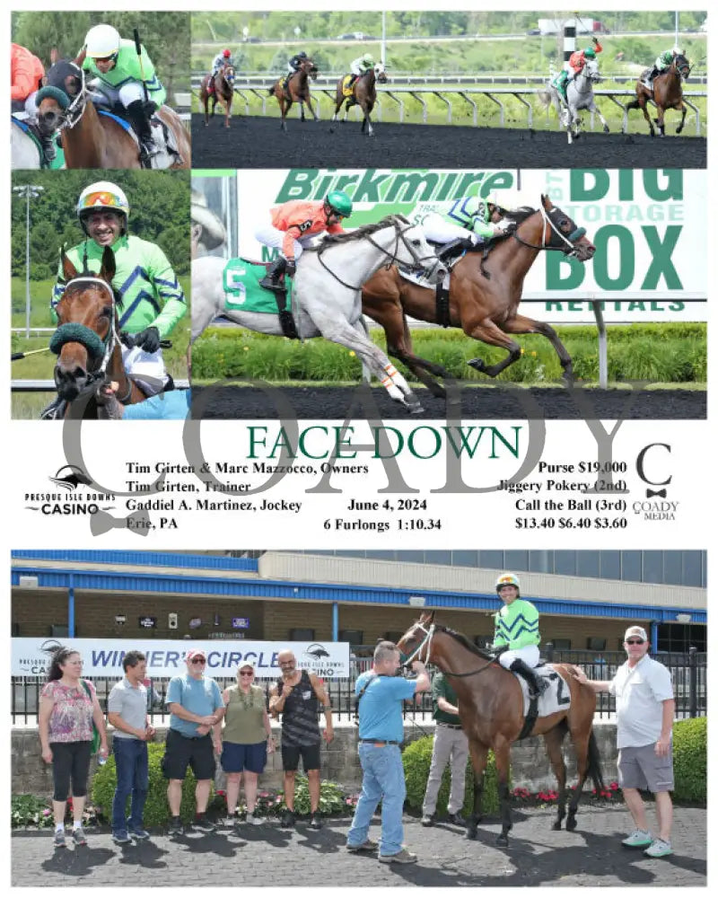 Face Down - 06-04-24 R02 Pid Presque Isle Downs
