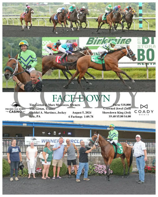 Face Down - 08-05-24 R07 Pid Presque Isle Downs