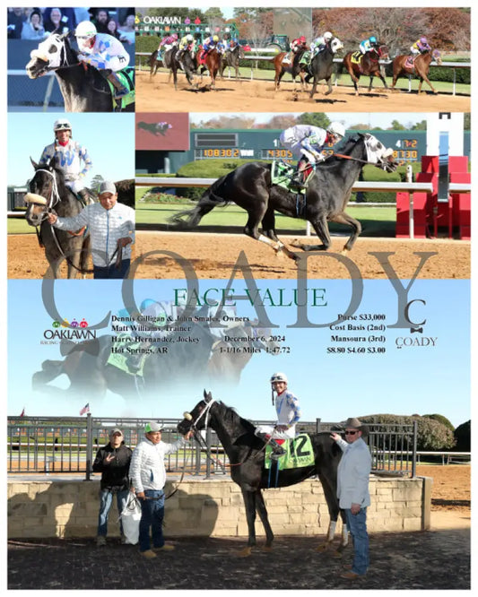 Face Value - 120624 Race 04 Op Oaklawn Park