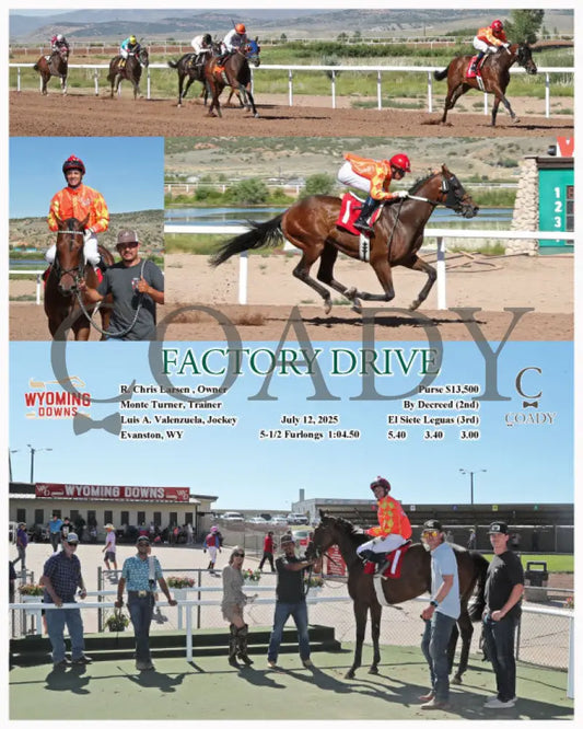 FACTORY DRIVE - 07-12-25 - R09 - WYO Wyoming Downs