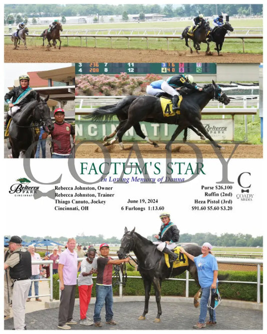 Factum’s Star - In Loving Memory Of Donna 06-19-24 R02 Btp Belterra Park