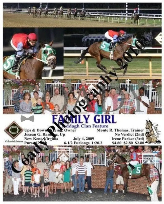 Family Girl - Claddagh Clan Feature 7 4 2009 Colonial Downs