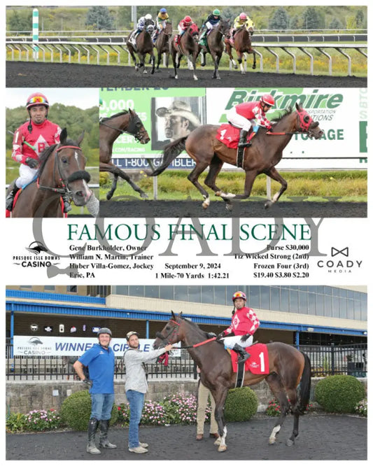 Famous Final Scene - 09-09-24 R08 Pid Presque Isle Downs