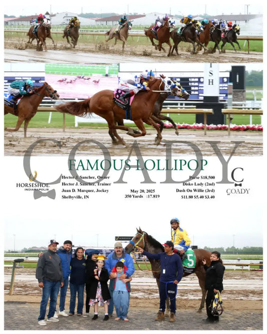 FAMOUS LOLLIPOP - 05-20-25 - R09 - IND Indiana Grand