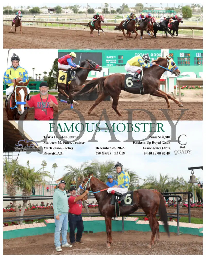 FAMOUS MOBSTER - 12-23-25 - R01 - TUP - Coady Media - Kurtis Coady Photography