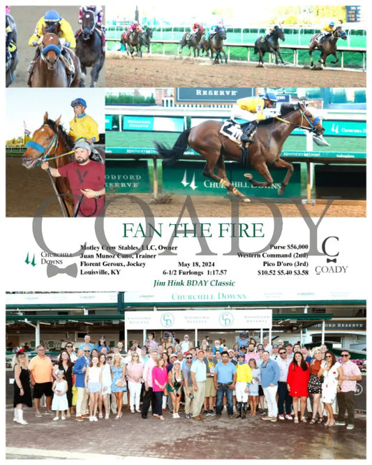 Fan The Fire - 05-18-24 R05 Cd Group Churchill Downs