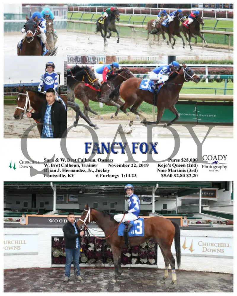 Fancy Fox - 11-22-19 R01 Cd Churchill Downs