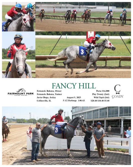 FANCY HILL - 08-09-25 - R02 - FP Fanduel Sportsbook Horse Racing