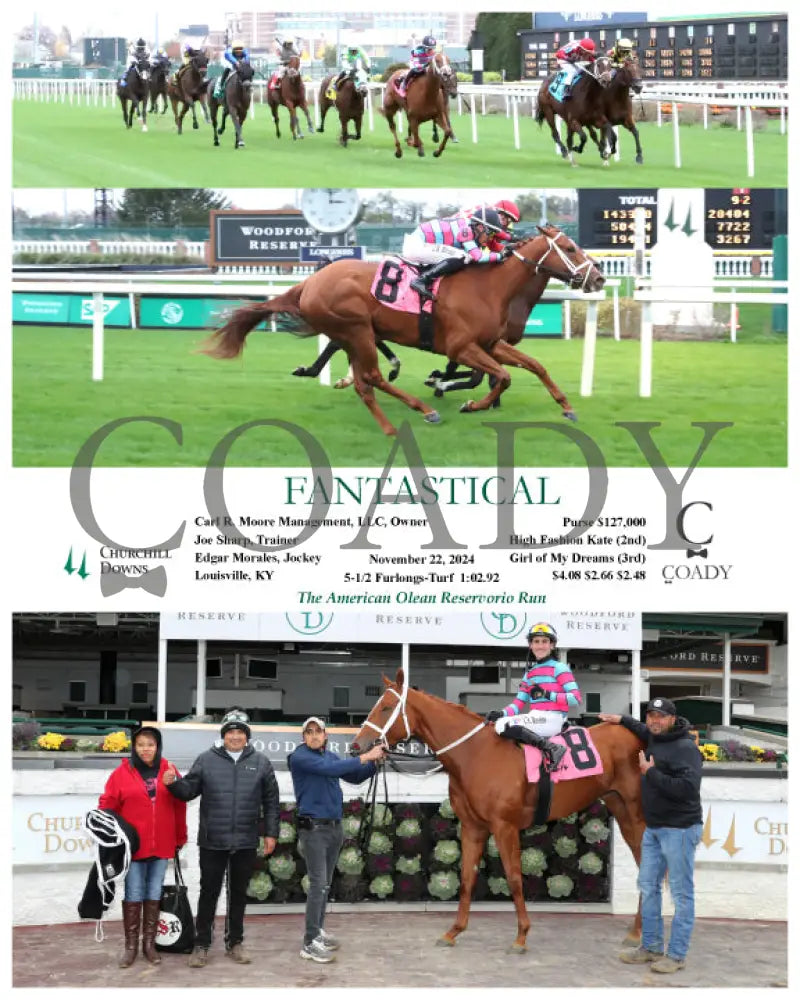 Fantastical - 112224 Race 05 Cd Churchill Downs