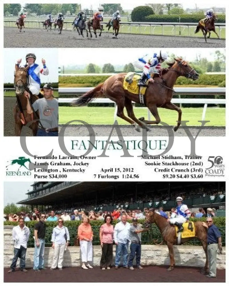 Fantastique - 041512 Race 01 Keeneland